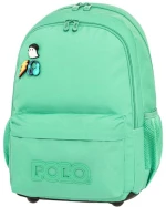 Σχολική Τσάντα Πλάτης Polo Pins Τιρκουάζ 901059-6700