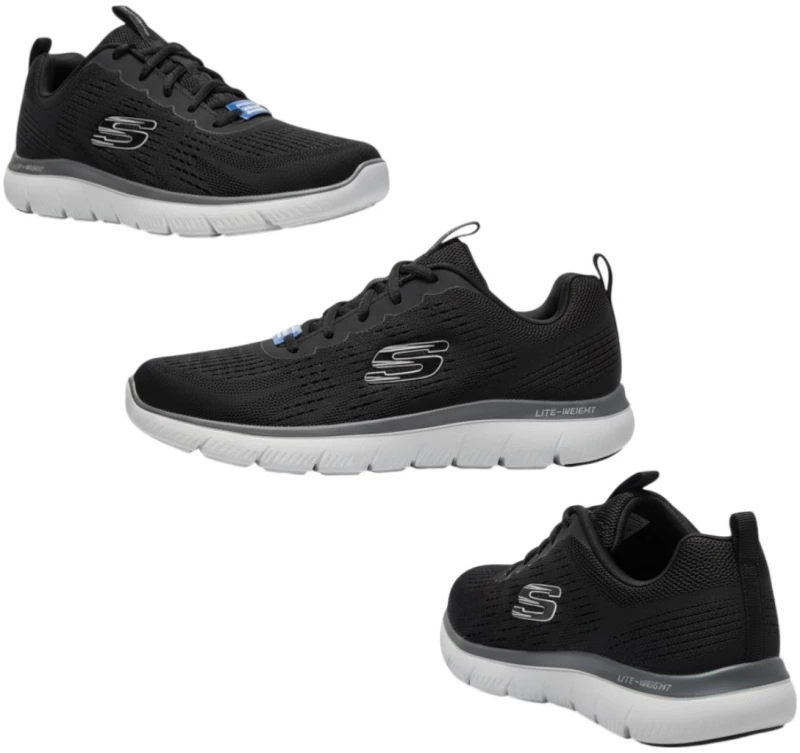 Skechers Ανδρικά Αθλητικά SUMMITS-TORRE 232395/BKCC Μαύρο 135371