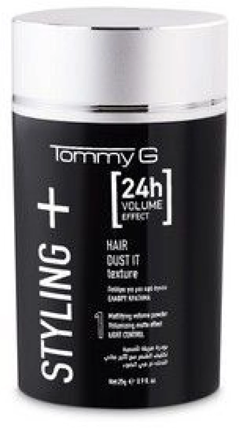 TommyG Styling+ Hair Dust It Πούδρα Μαλλιών Για Ματ Εφέ Όγκου 25g
