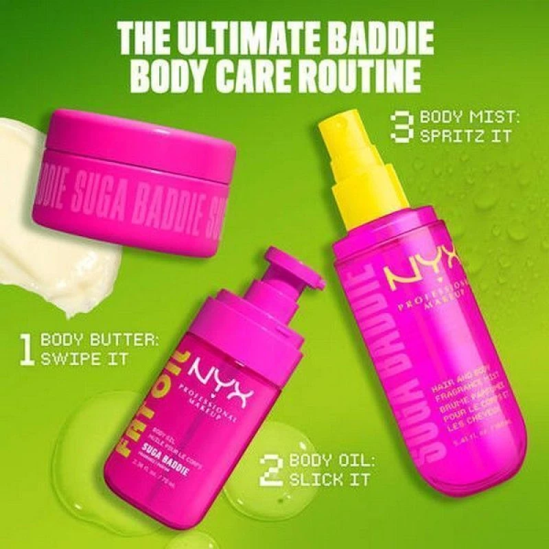 Nyx Professional Fat Oil Suga Baddie Body Butter 145ml