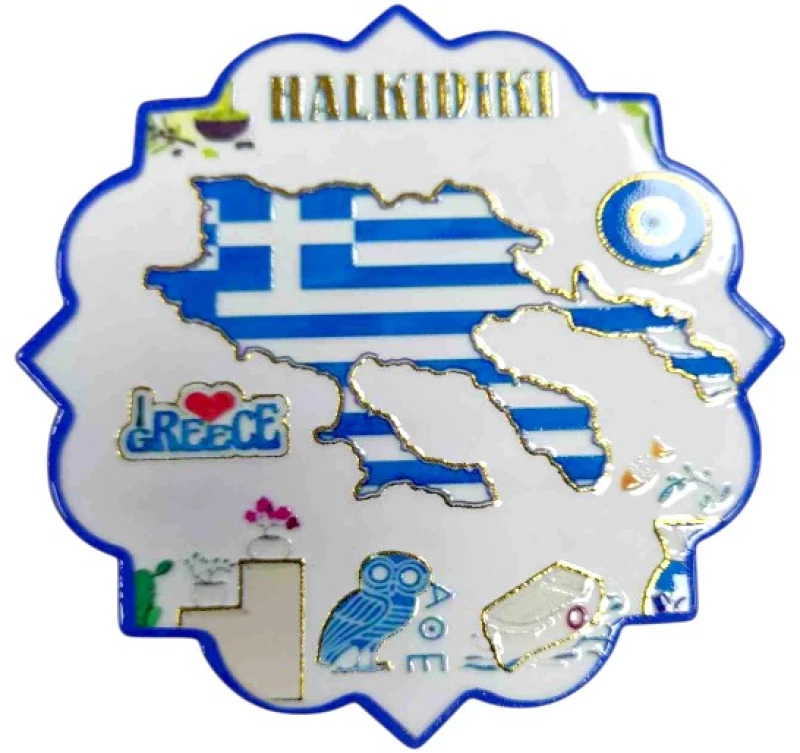 538902 ΣΟΥΒΕΡ SOUVENIR - CHALKIDIKI - ΣΕΤ 12PCS - 221430