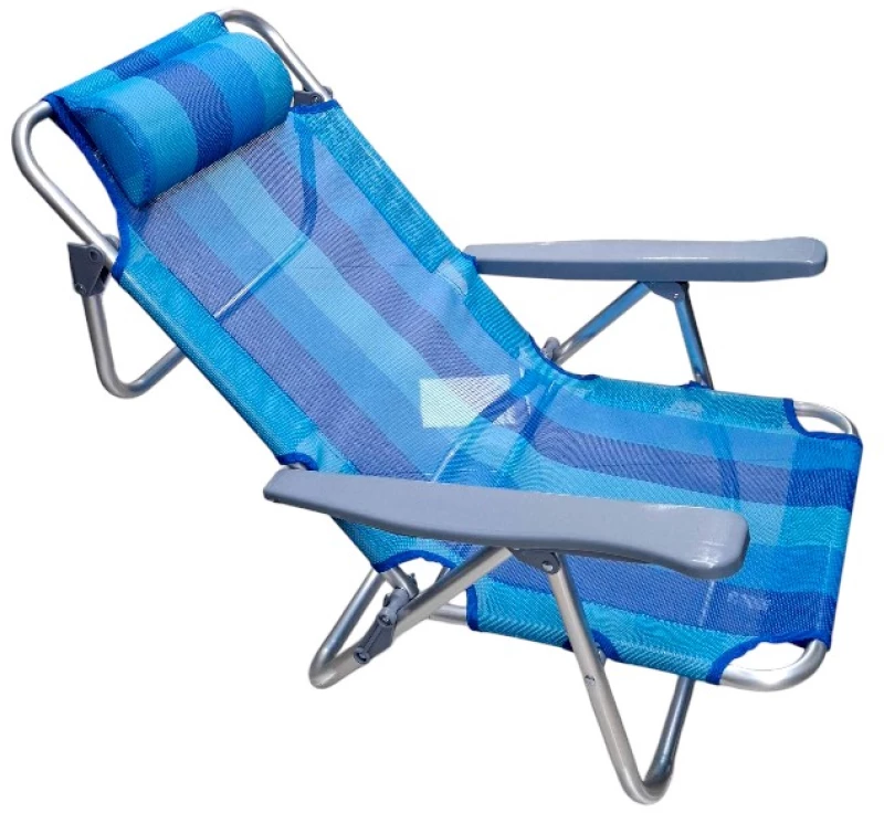 538927 ΠΤΥΣΣΟΜΕΝΗ ΚΑΡΕΚΛΑ CAMPING - 1603TSL - 251025 - LIGHT BLUE LINES