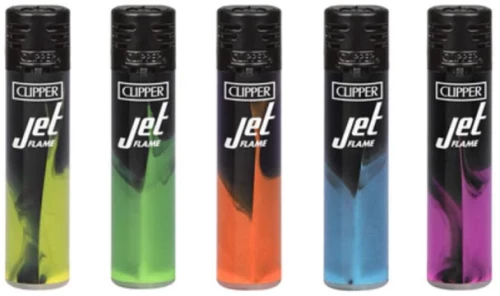 Clipper Αναπτήρας Αντιανεμικός Jet Flame - Dark Nebula