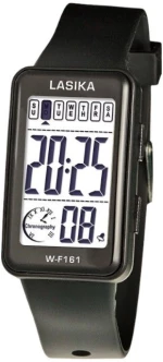517148 ΨΗΦΙΑΚΟ ΡΟΛΟΙ ΧΕΙΡΟΣ - WF161 - LASIKA - 115144 - BLACK/BLACK
