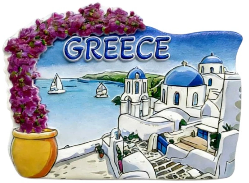 540014 ΤΟΥΡΙΣΤΙΚΟ ΜΑΓΝΗΤΑΚΙ SOUVENIR - ΣΕΤ 12PCS - GREECE - 678609