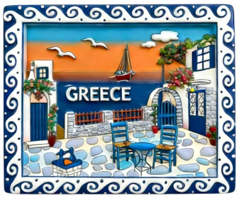 540034 ΤΟΥΡΙΣΤΙΚΟ ΜΑΓΝΗΤΑΚΙ SOUVENIR - ΣΕΤ 12PCS - GREECE - 678528