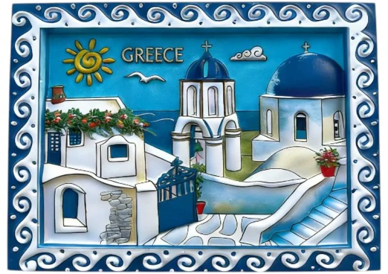 540289 TΟΥΡΙΣΤΙΚΟ ΜΑΓΝΗΤΑΚΙ SOUVENIR - ΣΕΤ 12PCS - GREECE - 678517