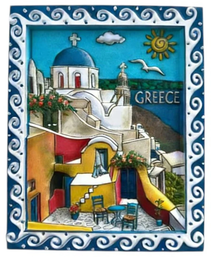 540304 TΟΥΡΙΣΤΙΚΟ ΜΑΓΝΗΤΑΚΙ SOUVENIR - ΣΕΤ 12PCS - GREECE - 678521