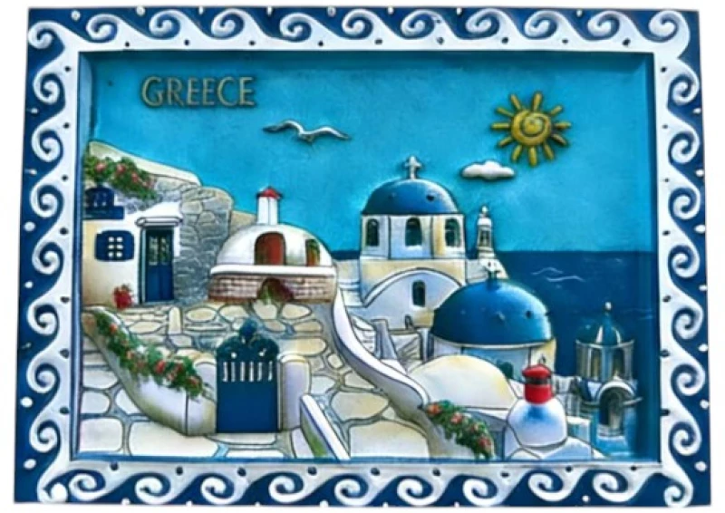540309 TΟΥΡΙΣΤΙΚΟ ΜΑΓΝΗΤΑΚΙ SOUVENIR - ΣΕΤ 12PCS - GREECE - 678514