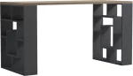 539338 ΓΡΑΦΕΙΟ ΜΕ ΡΑΦΙΕΡΑ LABIRENT PAKOWORLD ΑΝΘΡΑΚΙ-SONOMA 140X60X75ΕΚ