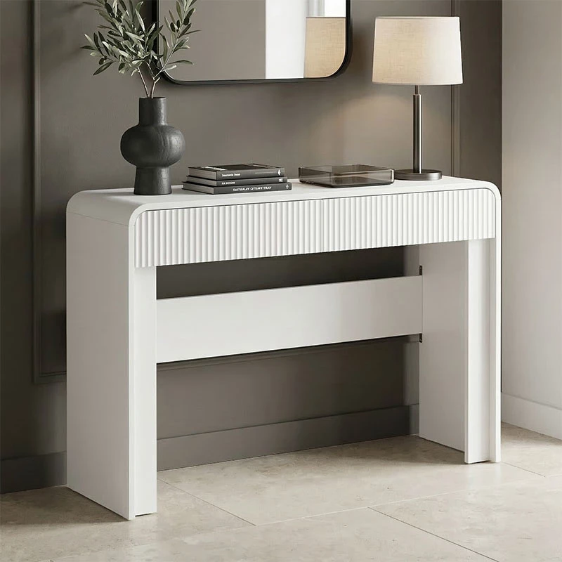 538955 ΚΟΝΣΟΛΑ ZEPLEN PAKOWORLD ΛΕΥΚΟ MDF 110X38X75ΕΚ