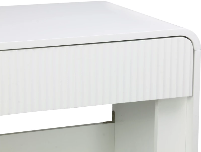 538955 ΚΟΝΣΟΛΑ ZEPLEN PAKOWORLD ΛΕΥΚΟ MDF 110X38X75ΕΚ
