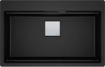 Franke Mythos Kubus 2 Pro KNG 610-73 Ένθετος Γρανιτένιος Νεροχύτης 79cm Matt Black