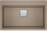 Franke Mythos Kubus 2 Pro KNG 610-73 Ένθετος Γρανιτένιος Νεροχύτης 79cm Oyster