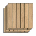 Αυτοκόλλητα πλακάκια Douceur d'intérieur - 25x25cm  - 4τμχ - Μπεζ
