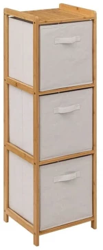 ΈΠΙΠΛΑ ΜΠΆΝΙΟΥ BAM SHELF X3 31X31 TIDY BOX 174901