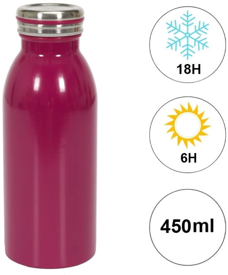 ΘΕΡΜΌΣ INSULATED TRAVEL BOTTLE 45CL  RASPBERRY KA4807