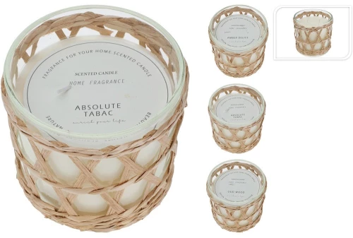 ΚΕΡΙΆ & ΚΗΡΟΠΉΓΙΑ SCENTED CANDLE IN GLASS 3ASS CC5072790