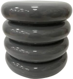 ΒΟΗΘΗΤΙΚΆ ΤΡΑΠΕΖΆΚΙΑ ΚΉΠΟΥ SIDE TABLE TALUM MGO GREY Ψ40X40,5CM