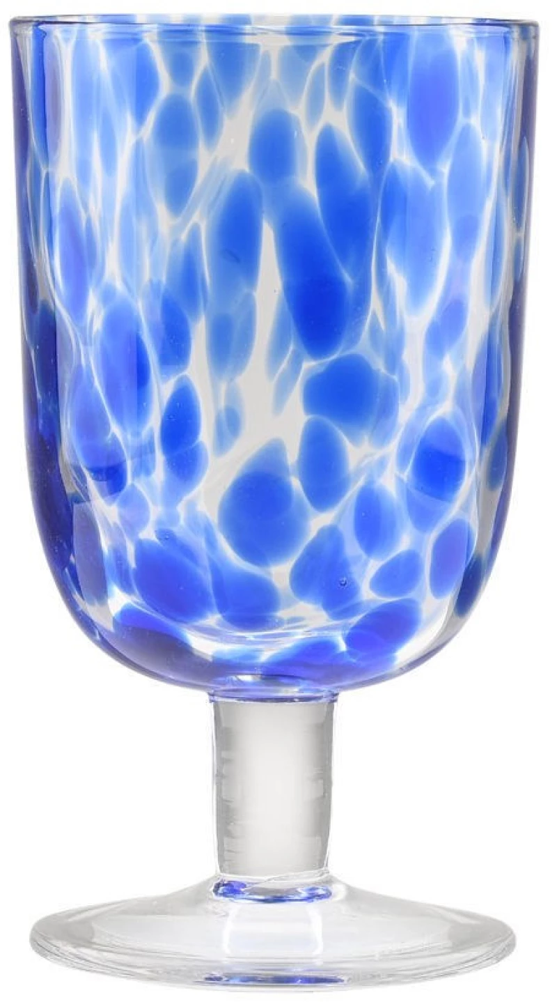 ESTIA ΠΟΤΗΡΙ ΚΡΑΣΙΟΥ COLORBURST ΓΥΑΛΙΝΟ 380ml ΜΠΛΕ