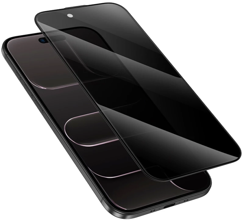 Tempered Glass Hoco Spy G15 Full Screen Privacy 0.33mm για Apple iPhone 17 Air Σετ 10 τεμ.