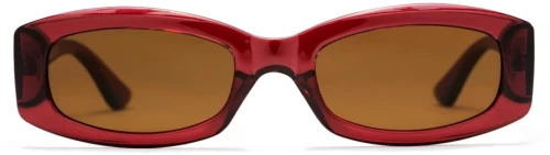 CHPO Michelle Unisex Sunglass Burgundy
