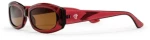 CHPO Michelle Unisex Sunglass Burgundy