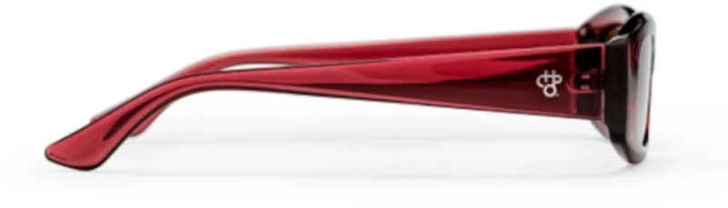 CHPO Michelle Unisex Sunglass Burgundy