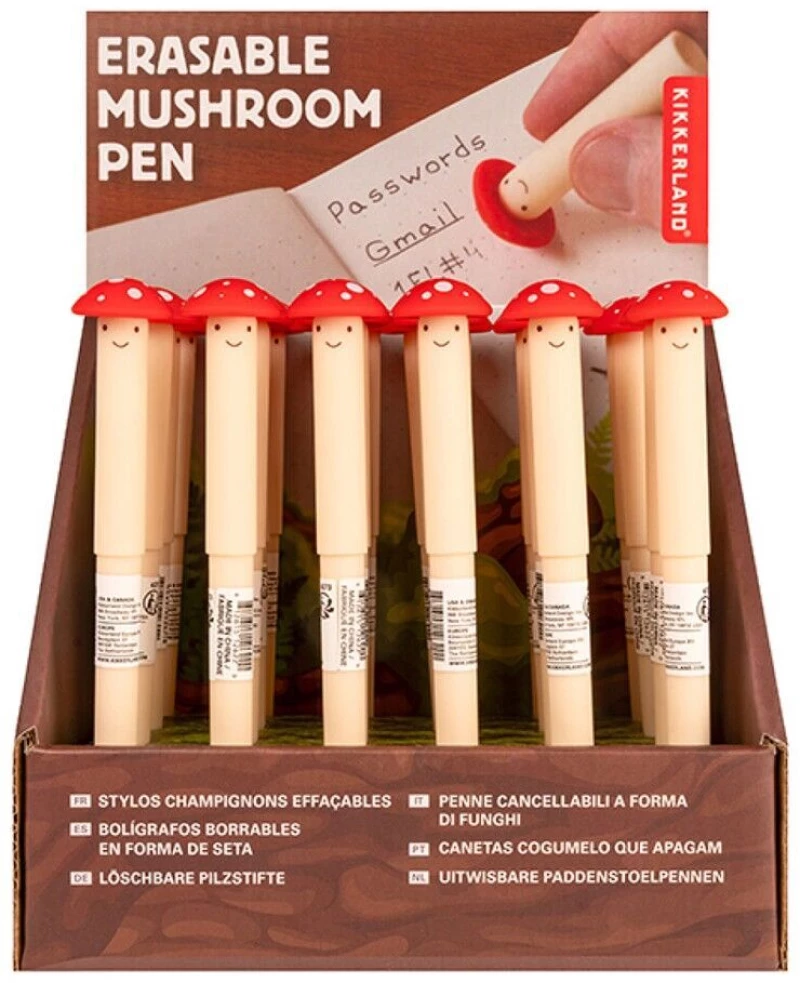 Erasable Mushroom Pen / Gadgets