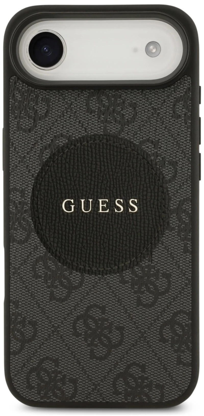 Guess 4G Circle Classic Logo MagSafe case for iPhone Air - black