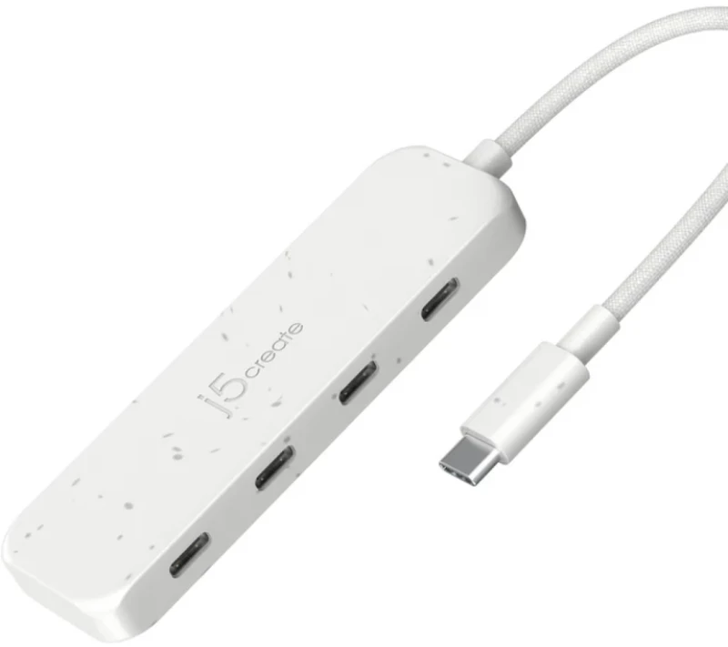 J5create - Eco-Friendly USB-C To 4-Port Type-C Gen 2 Hub / Computers