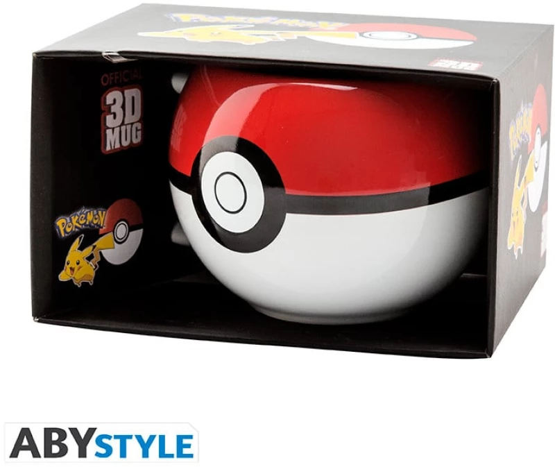 POKEMON - Pokeball - 3D Mug 400ml