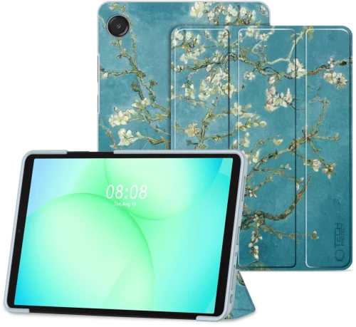 TechProtect SmartCase for Samsung Galaxy Tab A9+ / A11+ Plus 11.0 X210 / X215 / X216 / X230 / X235 / X236 - Blue and White