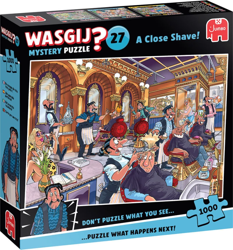 Wasgij - Mystery 27 A Close Shave! (1000 pieces) / Toys