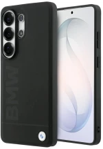 BMW Leather Hot Stamp MagSafe Case for Samsung Galaxy S26 Ultra - Black