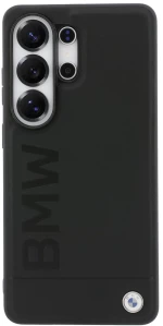 BMW Leather Hot Stamp MagSafe Case for Samsung Galaxy S26 Ultra - Black