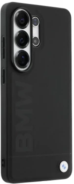 BMW Leather Hot Stamp MagSafe Case for Samsung Galaxy S26 Ultra - Black