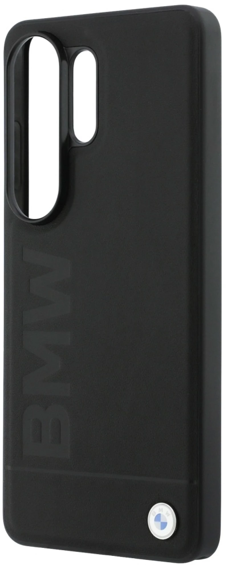 BMW Leather Hot Stamp MagSafe Case for Samsung Galaxy S26 Ultra - Black