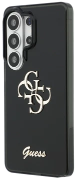 Guess IML Big Metal 4G Script case for Samsung Galaxy S26 Ultra - black