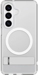 Spigen Ultra Hybrid S Mag MagSafe Case for Samsung Galaxy S26+ - Clear and White