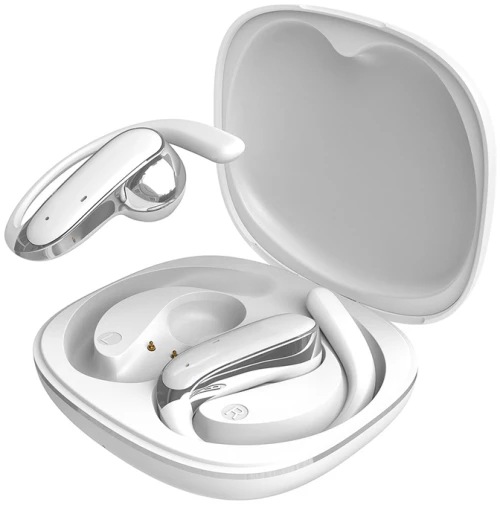 Dudao U17Z Bluetooth 5.3 OWS Headphones with Ear Hooks - White