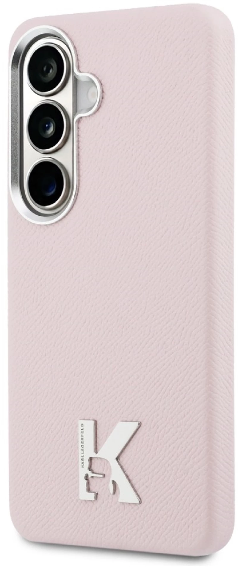 Karl Lagerfeld K Metal Logo MagSafe Case for Samsung Galaxy S26 - Pink