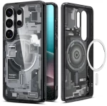 Spigen Ultra Hybrid Mag MagSafe Case for Samsung Galaxy S26 Ultra Zero One - Clear Black