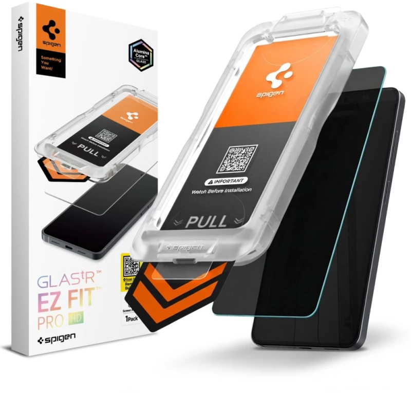 Spigen Glas.Tr Ez Fit Pro HD Privacy Glass for Samsung Galaxy S26+