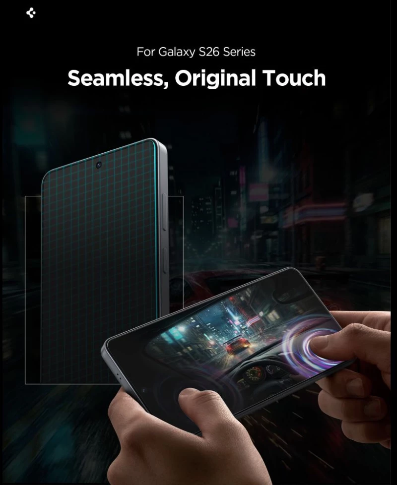 Spigen Glas.Tr Ez Fit Pro HD Privacy Glass for Samsung Galaxy S26+