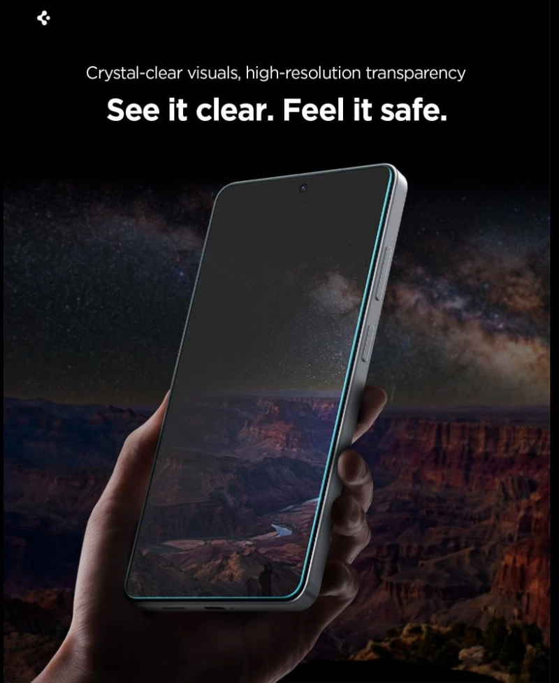 Spigen Glas.Tr Ez Fit Pro HD Privacy Glass for Samsung Galaxy S26+