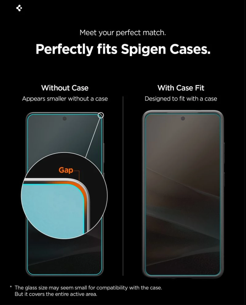 Spigen Glas.Tr Ez Fit Pro HD Privacy Glass for Samsung Galaxy S26+
