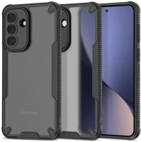 Tech-Protect Rugged Shield Case for Samsung Galaxy A37 5G - Translucent Black