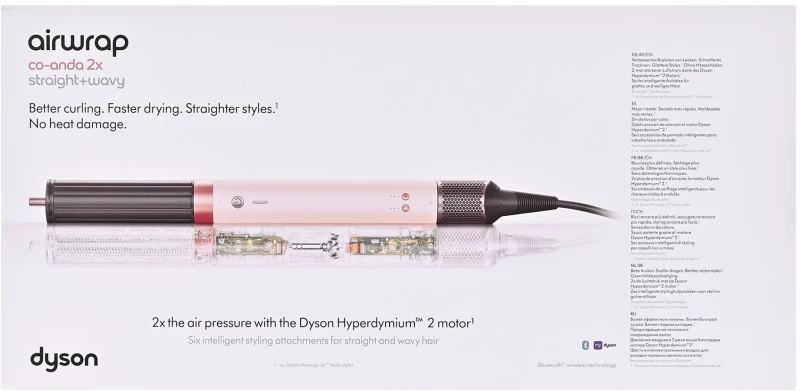 DYSON Airwrap Pink Hair styler