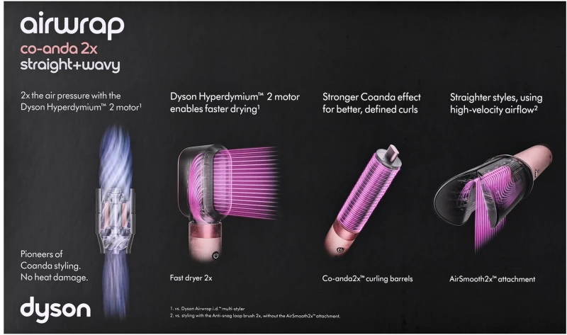 DYSON Airwrap Pink Hair styler